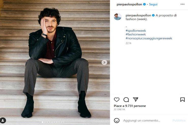 pierpaolo spollon ha spopolato tra i fan