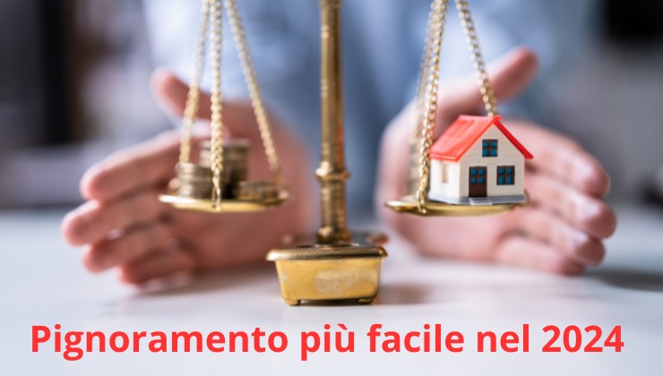 Nel 2024 le regole renderanno più facili i pignoramenti dei beni