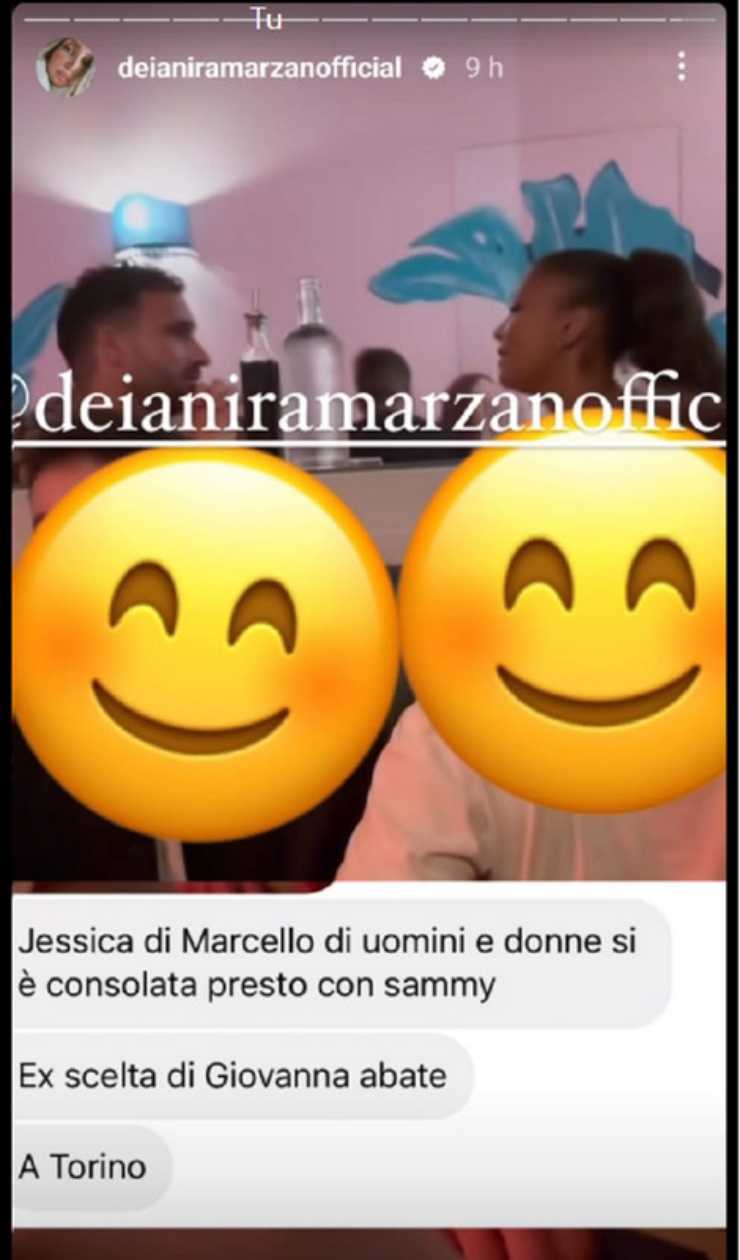 jessica-e-sammy flirt in corso