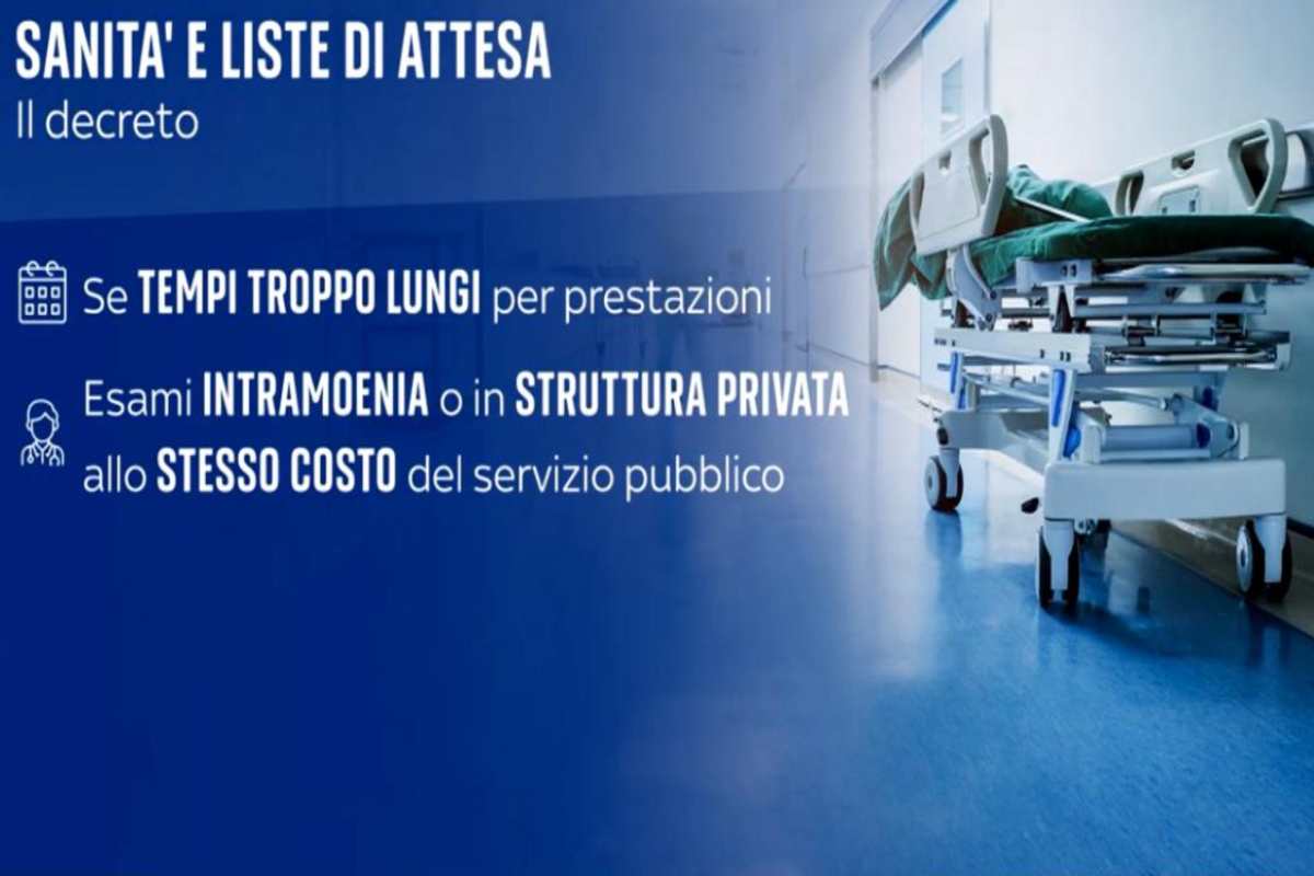 Riforma sanitaria: riduzione liste d'attesa