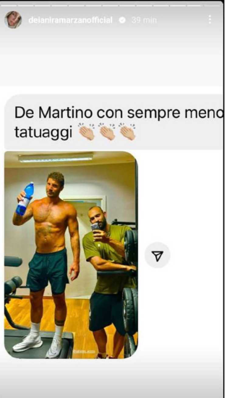 Stefano De Martino tatuaggi